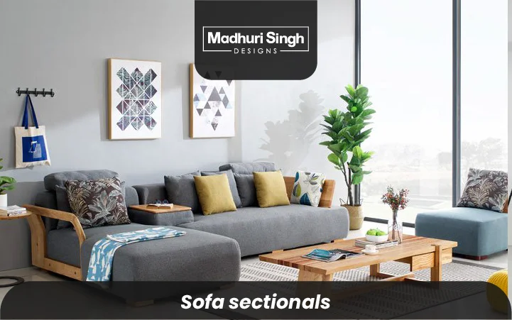 Due to their adaptability and capacity for larger seating areas, sectional sofas have grown in popularity.