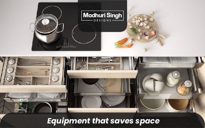 Equipment that saves space