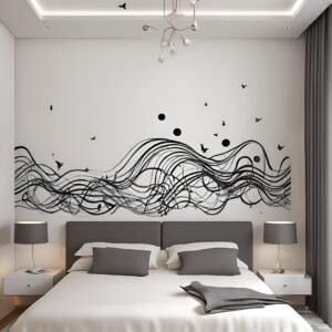 Abstract Art Wall Stickers for a Creative Touch