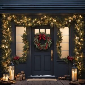 Magical Christmas Door